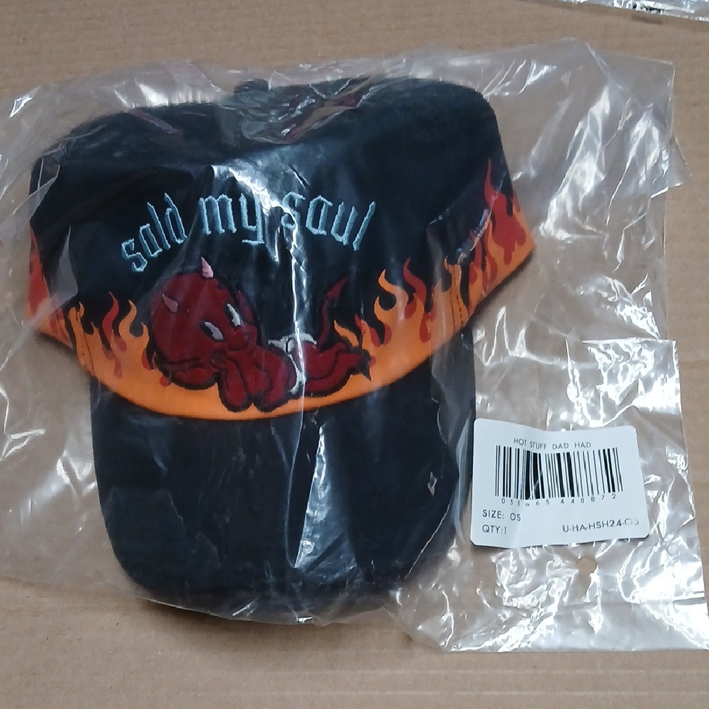 Hot Stuff x Cakeworthy Sold My Soul Embroidered Dad Hat Adjustable Baseball Cap